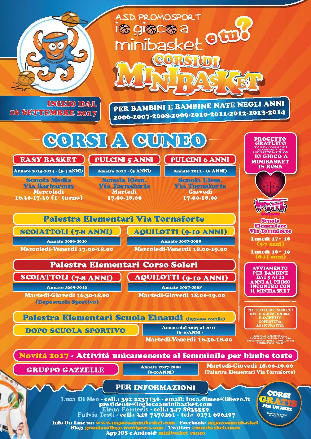 volantino corsi Pagina 1