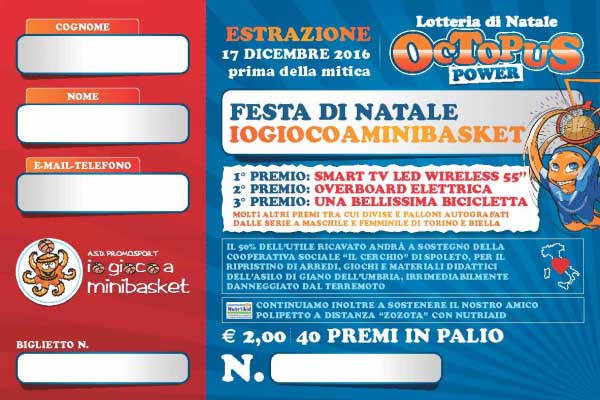Lotteria &quot;Octopus Power 2016&quot;: i Biglietti Vincenti