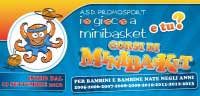 Finalmente ricominciano i corsi minibasket